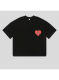 Футболка ZNY HEART ZNY, цвет: Черный, T-HEARTSS25-BLK купить онлайн