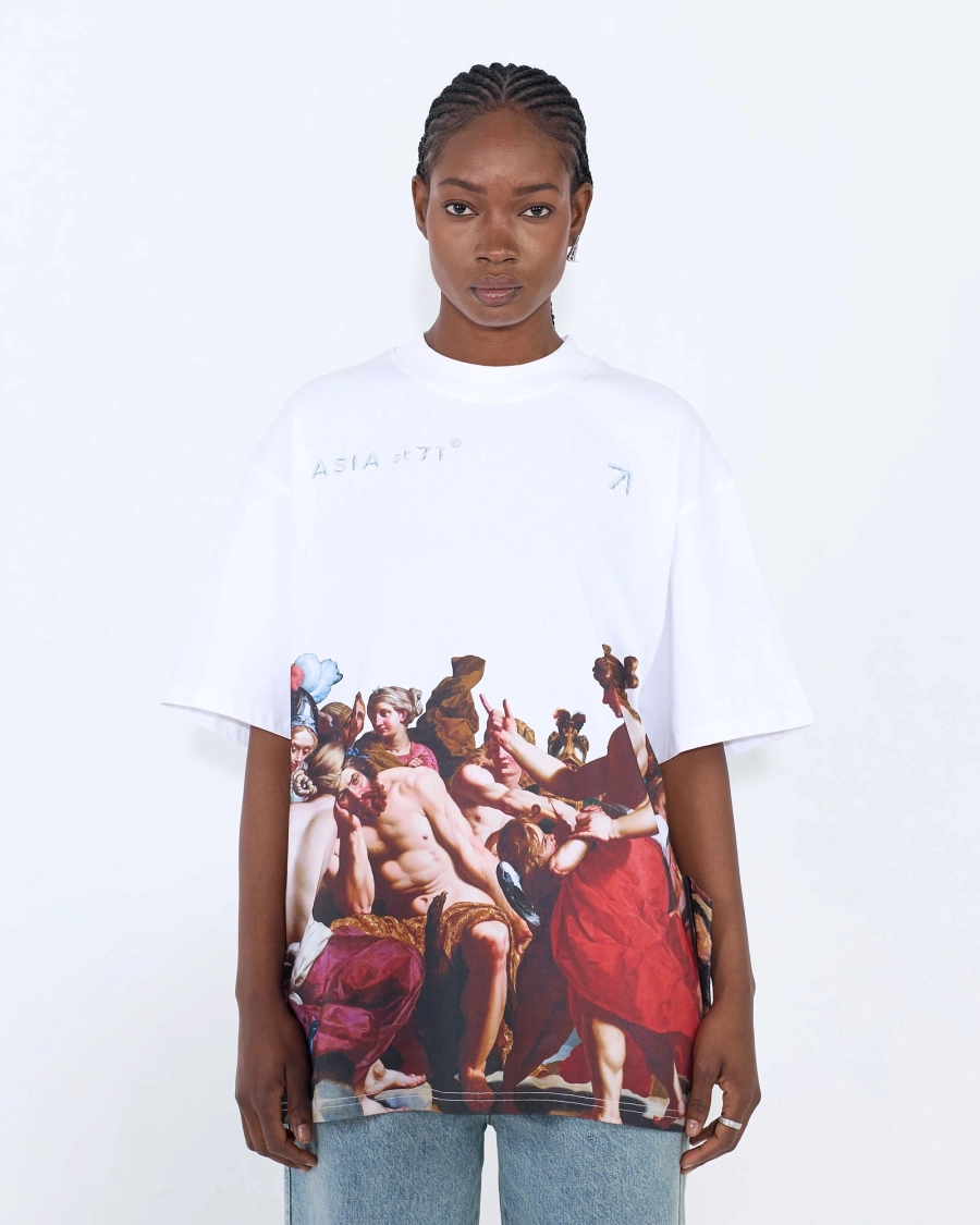 Футболка ART UNION ABRAHAM JANSSENS WHITE