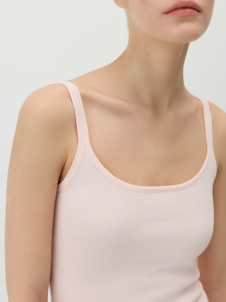 Трикотажный топ Conso, цвет: розовый, KM 260710 - светло-розовый купить онлайн