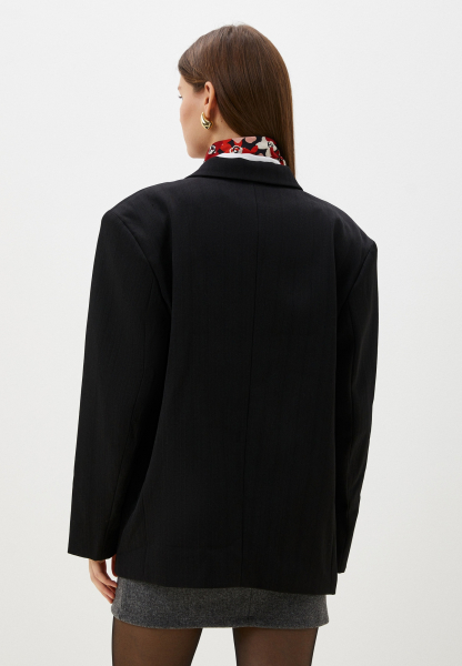 Пиджак двубортный ENEVOO, цвет: Черный, 02739 купить онлайн