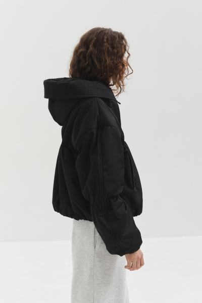 Куртка укороченная marte, цвет: Черный,  купить онлайн