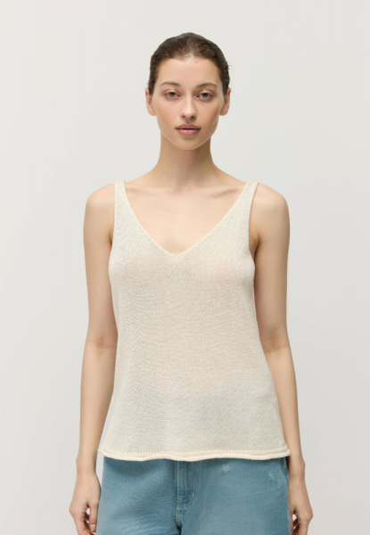 Топ из вискозы с хлопком