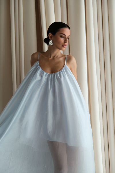 Сарафан миди КРИД Мини, цвет: голубой, НФ-00000386 купить онлайн