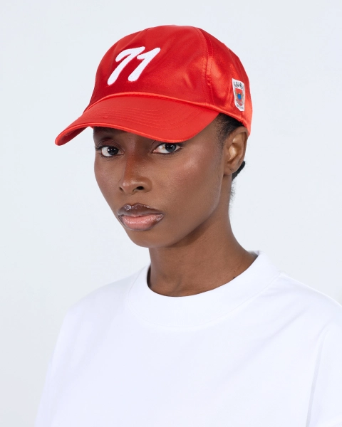 Бейсболка из сатина ASIA ST 71, цвет: красный Ast71.cap-71-satin-red купить онлайн