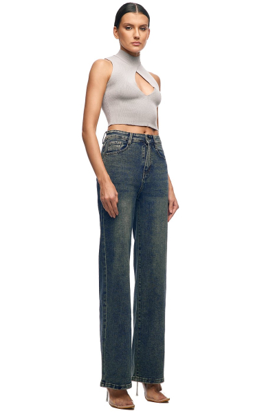 жинсы прямые SODAMODA, цвет: синий, 15856 купить онлайн