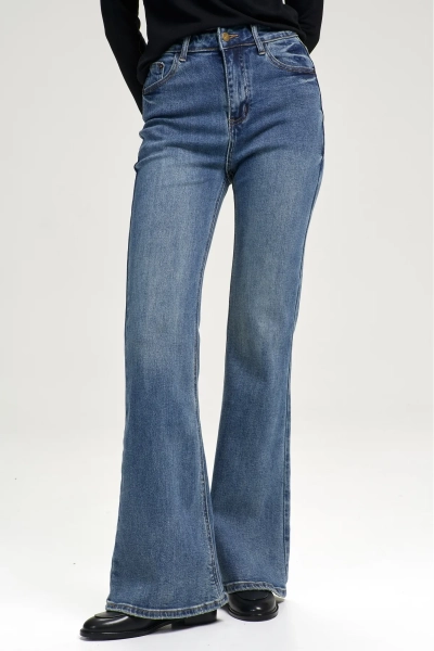 Джинсы FLARED Classic Blue Erist store, цвет: синий, НФ-00003076 купить онлайн