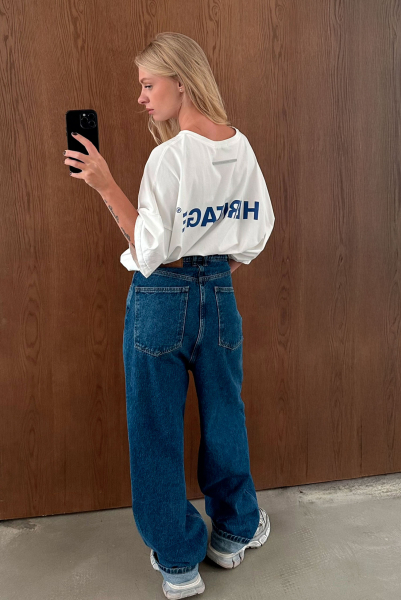 Футболка объемная HERITAGE WHITE Label .B, цвет: WHITE, Tp.04.5.0139.1025WH купить онлайн