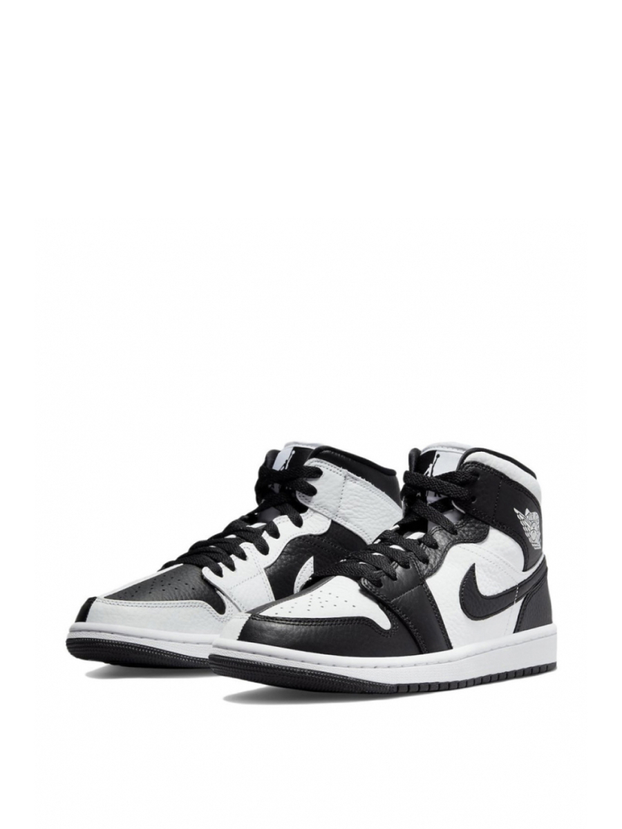 Кроссовки Air Jordan 1 Mid Split shvetsov store, цвет: черно-белый DR0501-101 | новая мужская коллекция купить онлайн