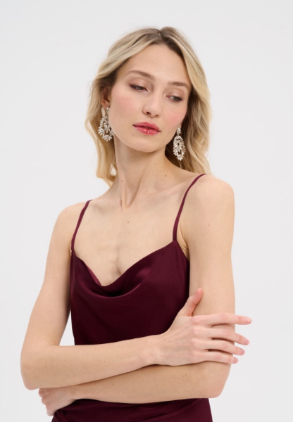 Платье WooLook, цвет: Бордовый PS/Comb/W/Bordo |новая коллекция купить онлайн