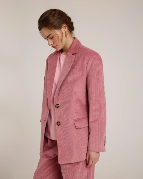 Жакет BASE DUSTY ROSE Anmuse, цвет: розовый, JC24A92-RS-1 со скидкой купить онлайн