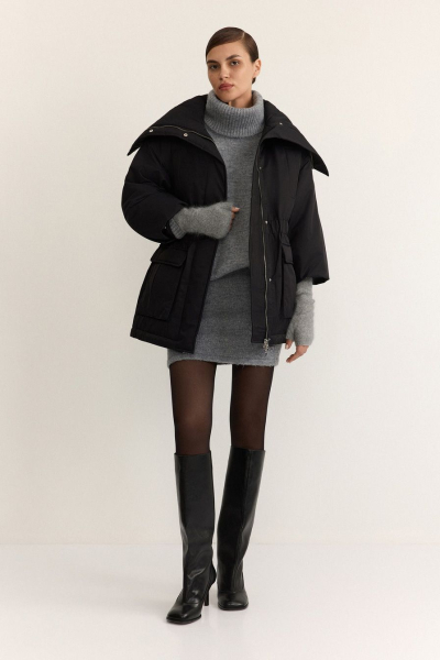 Перчатки из смесовой ангорской шерсти TOPTOP, цвет: серый меланж TTS.619.18515.820 купить онлайн