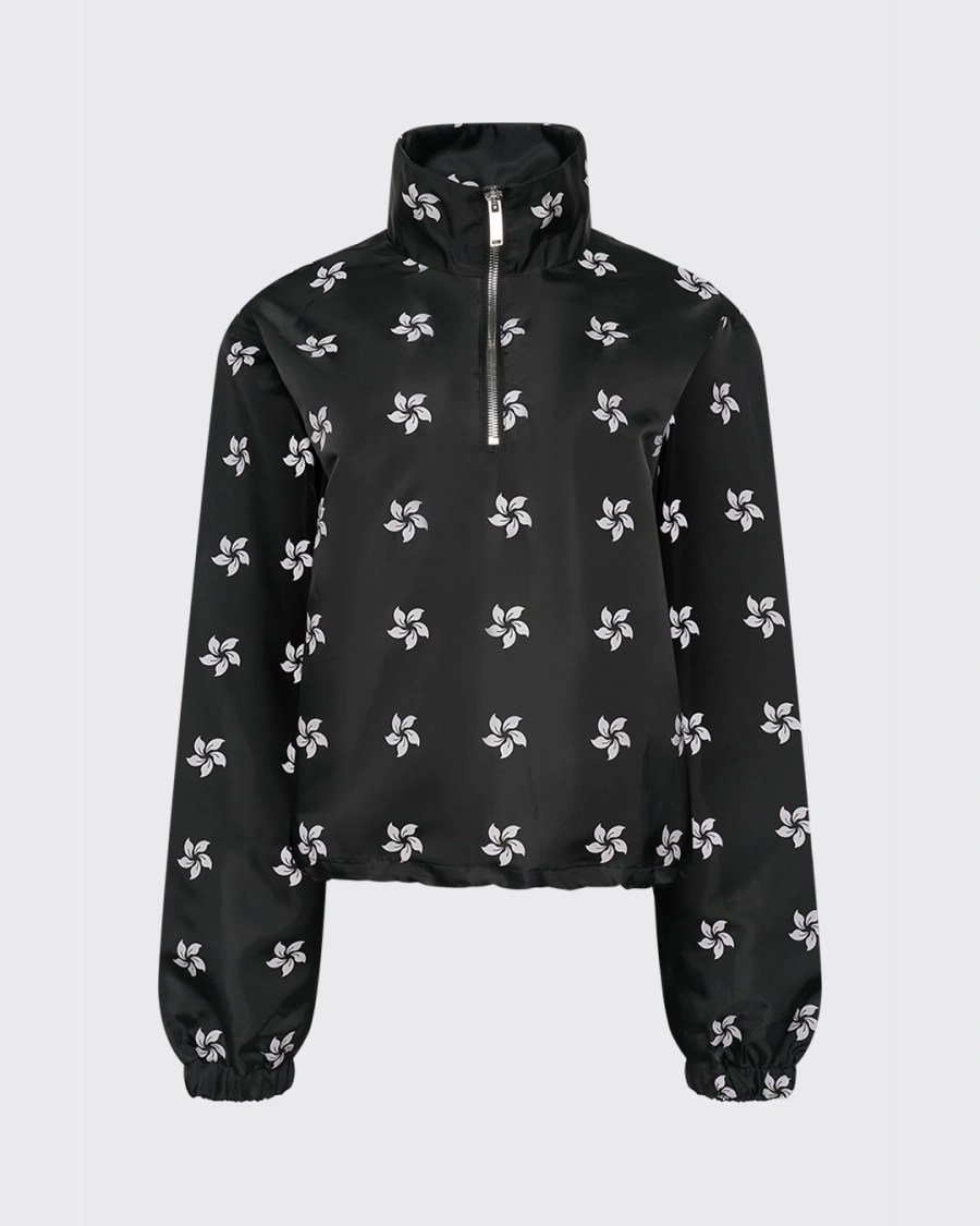 Анорак с принтом ASIA ST 71, цвет: Черный, Ast71.anorak-pattern-logo-bl купить онлайн