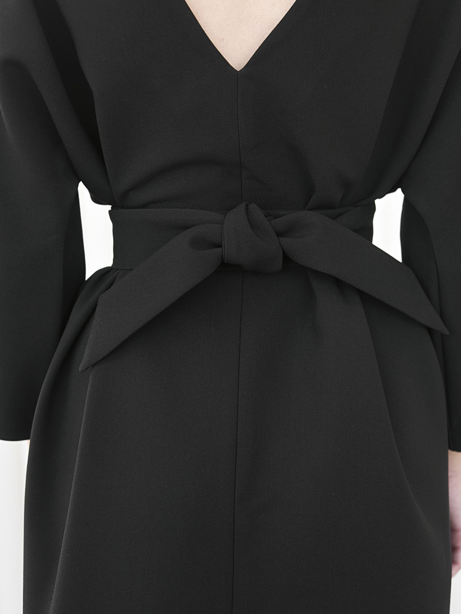 Платье с цельнокроеным рукавом I.B.W., цвет: Черный, DR004K купить онлайн