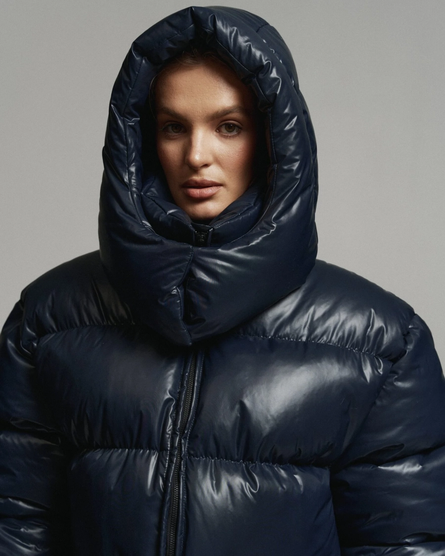 Пуховик PUFF BAIKAL ECLIPSE YONS, цвет: синий, YO-710 купить онлайн