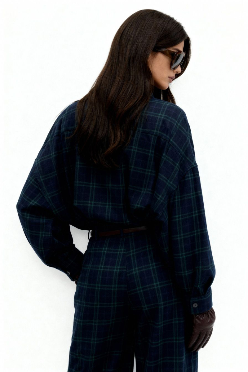 Рубашка из смесовой вискозы