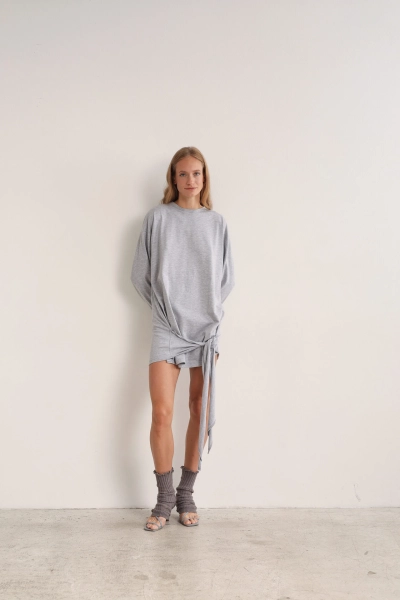 Футболка Sur grey issju, цвет: серый,  купить онлайн