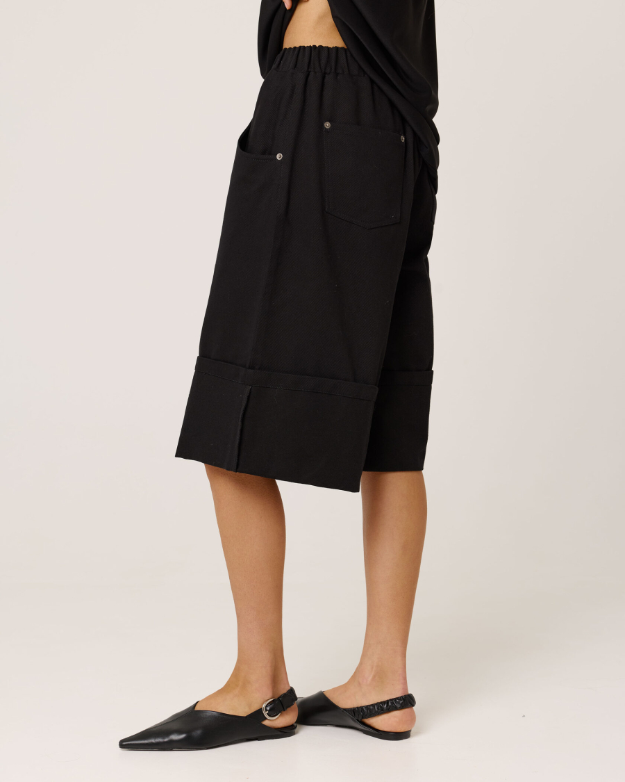 Бермуды деним Anmuse, цвет: Черный, SH24S80.1-BLC купить онлайн