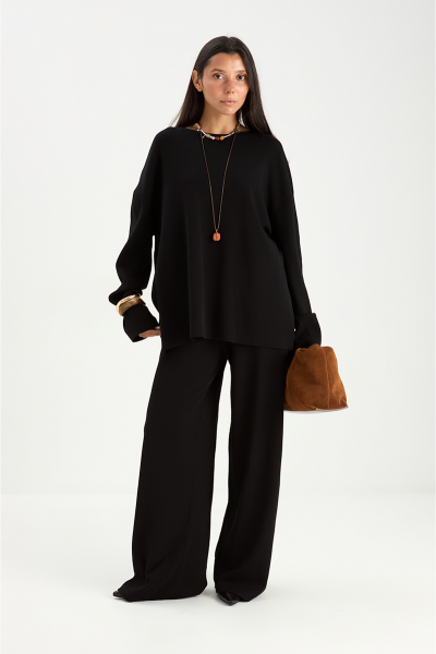 Костюм (джемпер+брюки) MIA AIM, цвет: Черный, MIA608 купить онлайн