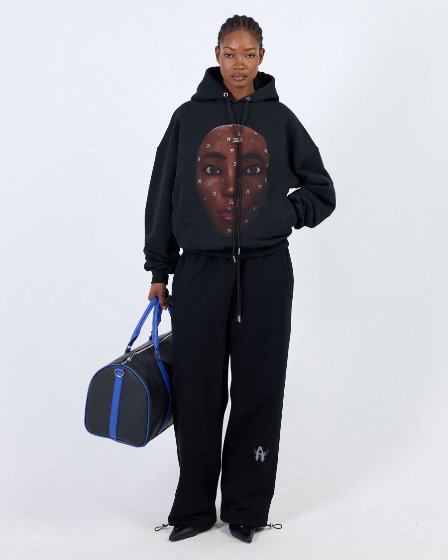 Худи LUNA FACE 580GR BLACK ASIA ST 71, цвет: Черный, Ast71.hood-Lunaface-bl купить онлайн