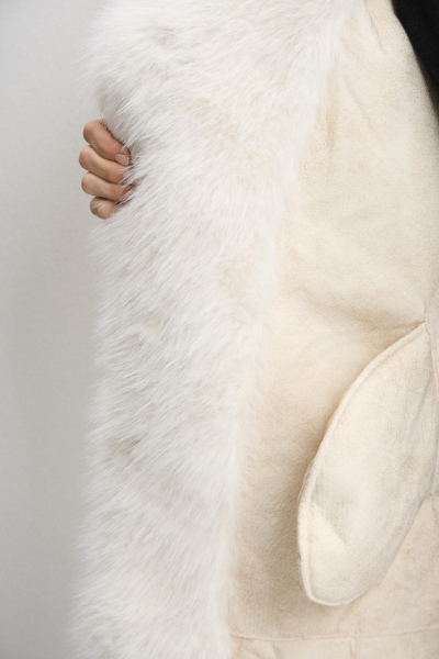 Шуба ADMISS ENEVOO, цвет: белый, 07109 купить онлайн