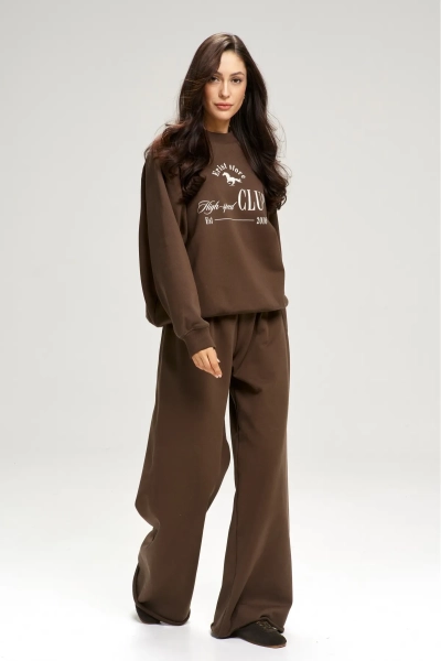 Брюки-трубы Choco Erist store, цвет: шоколадный, НФ-00003074 купить онлайн