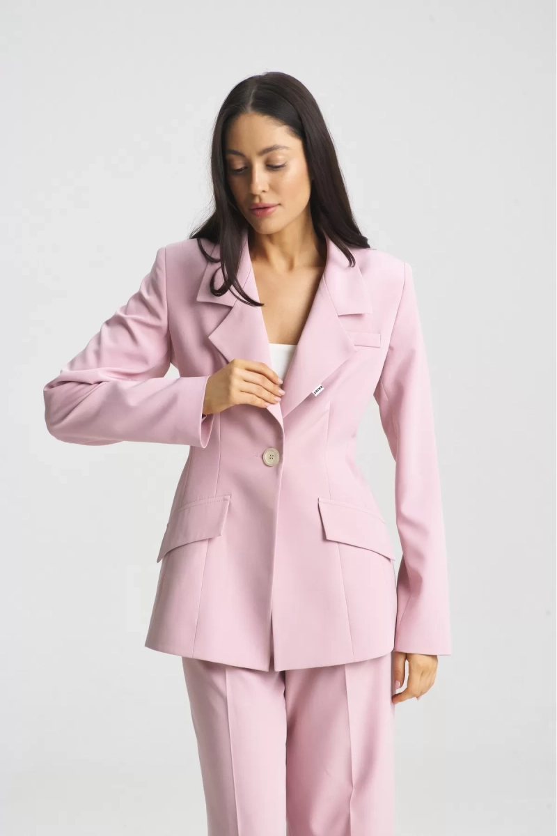 Жакет приталеный Pink Erist store, цвет: розовый, НФ-00001922 купить онлайн
