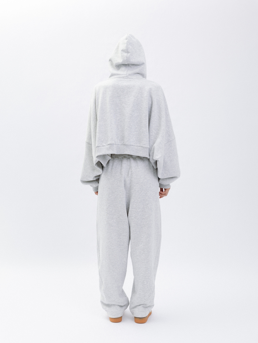 Брюки Pantaloni Abruzzo CREATORÉ, цвет: светло-серый меланж 00-СТ00040/29 |новая коллекция купить онлайн