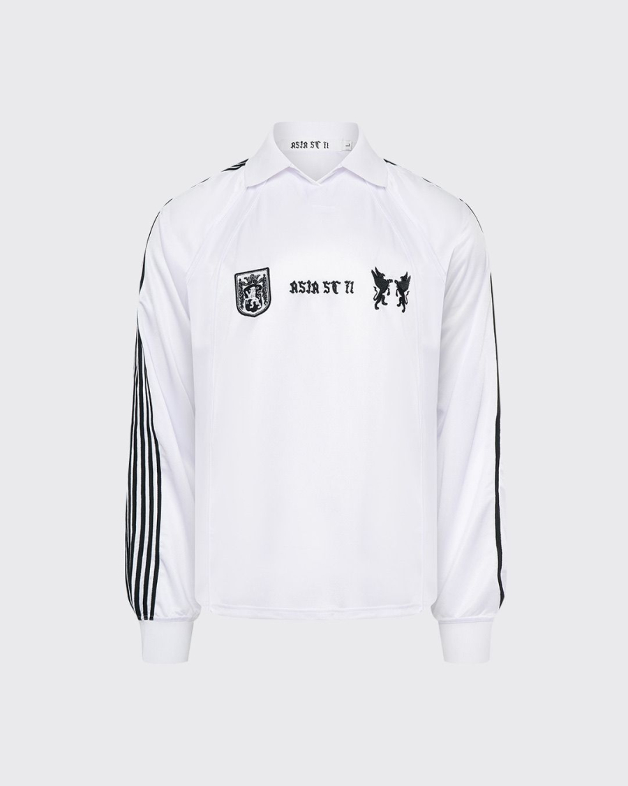 Лонгслив JERSEY LION POLO WHITE ASIA ST 71, цвет: белый, Ast71.lsleeve-jersey-lion-wh купить онлайн