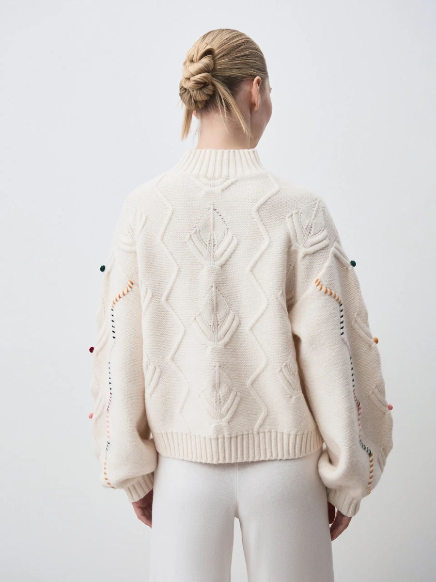 Свитер KONFETA ANNA PEKUN, цвет: кремовый, 40.1762.125 купить онлайн