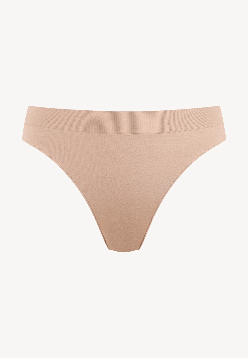 Трусы женские танга бесшовные MUTED, цвет: бежевый 905332.WPAN0022-Beige купить онлайн