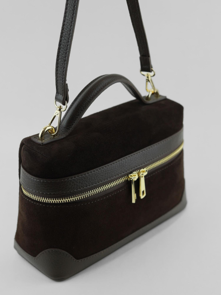 Сумка JENNA MEDIUM brand salad, цвет: stacey suede marron J-704-PHR 7882 купить онлайн