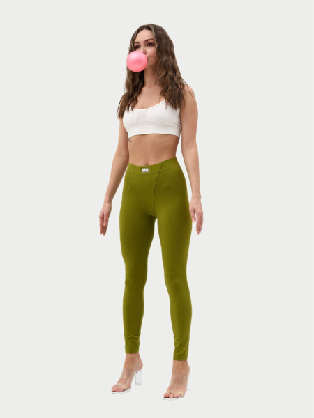 Легинсы хлопковые ONSI, цвет: матча,  купить онлайн