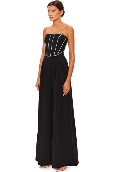 Топ-корсет со стразами SODAMODA, цвет: Черный, 19040 купить онлайн