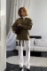 Укороченный тренч Y.SO, цвет: Khaki,  купить онлайн