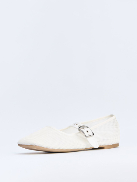 Балетки из сетки