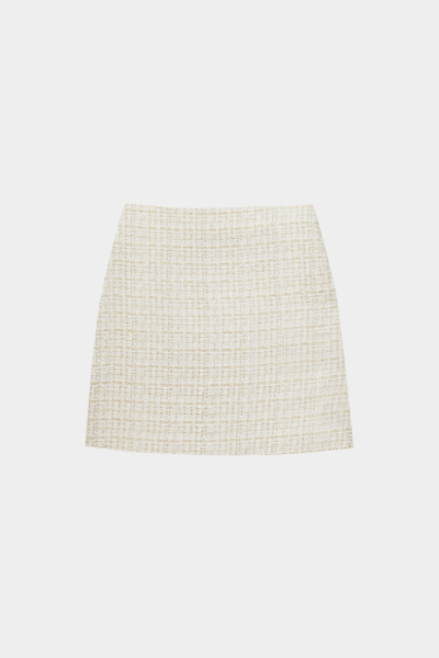 Юбка мини из твида