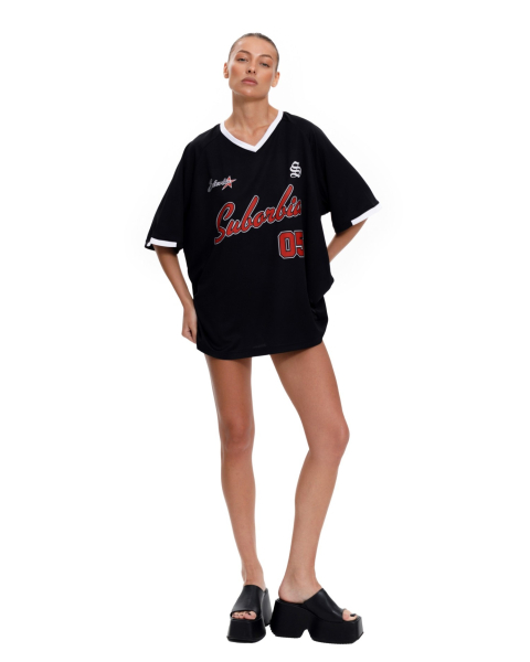 Футболка Jersey 05 Suborbia, цвет: red-black, 05294 купить онлайн