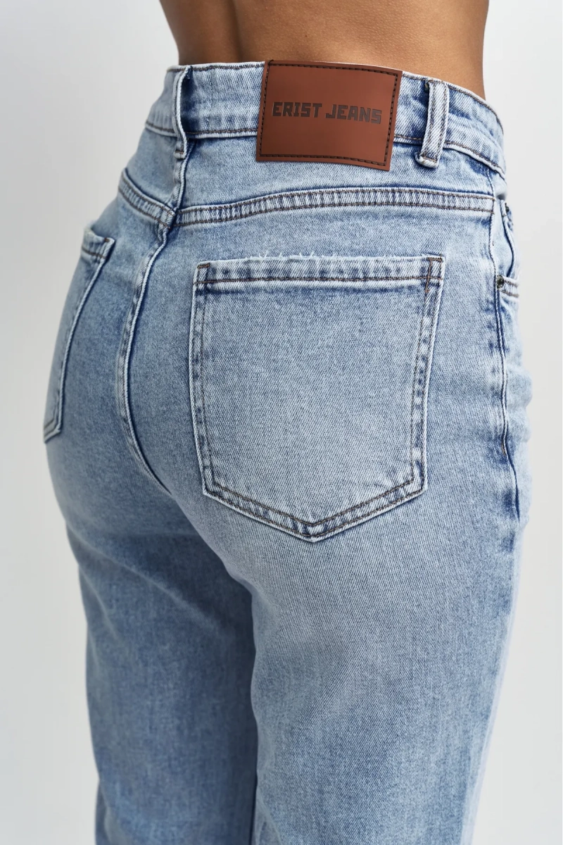 Джинсы клеш Erist store, цвет: голубой, НФ-00003434 купить онлайн