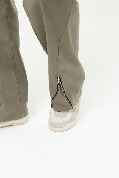 Штаны зип Haki "Zipper-pants"