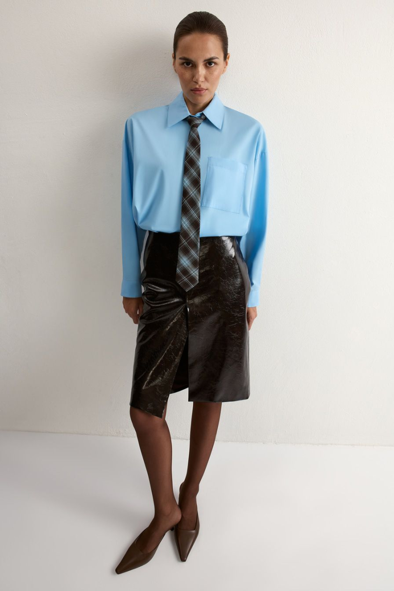 Галстук в клетку