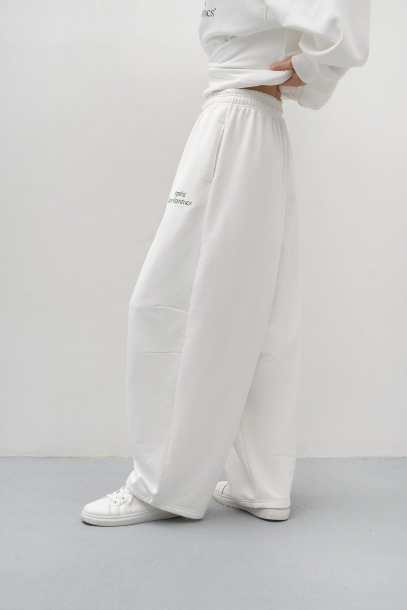 Брюки широкие