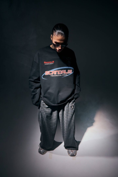 Лонгслив Неспортивное поведение SCANDALIS, цвет: Черный, ЛВЧ007а купить онлайн