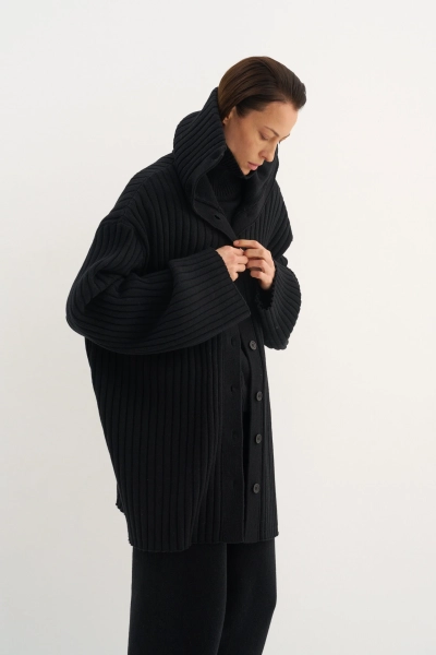 Кардиган «Ото» Mankova, цвет: Черный, SS26-003 купить онлайн