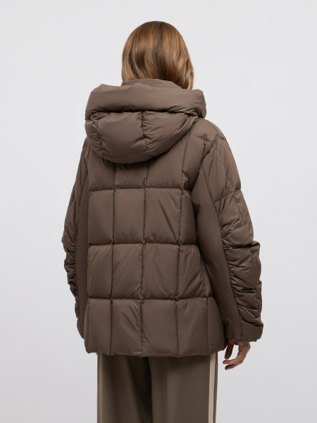 Пуховая куртка Conso, цвет: серо-коричневый, WDS 250509 - серо-коричневый купить онлайн