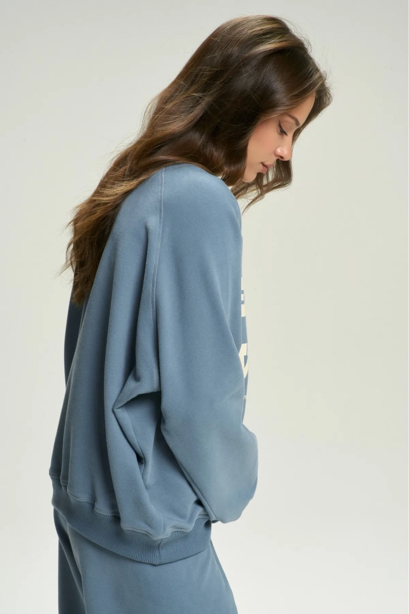 Свитшот базовый Over Winter Sky Erist store, цвет: голубой, НФ-00002533 купить онлайн