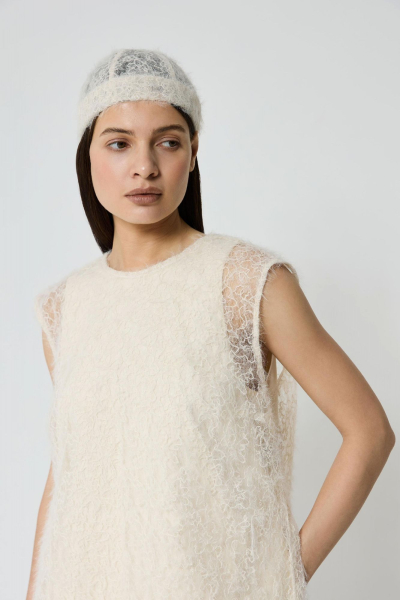 Топ из кружева AROUND, цвет: молочный, 212_87N01 купить онлайн