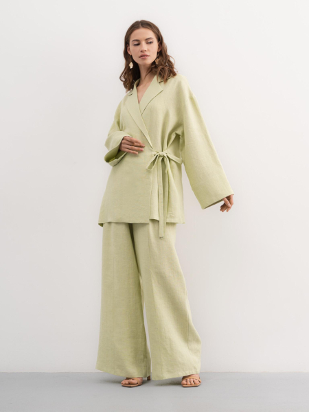 Костюм Gelato Pistachio PURE LINEN, цвет: фисташка,  купить онлайн