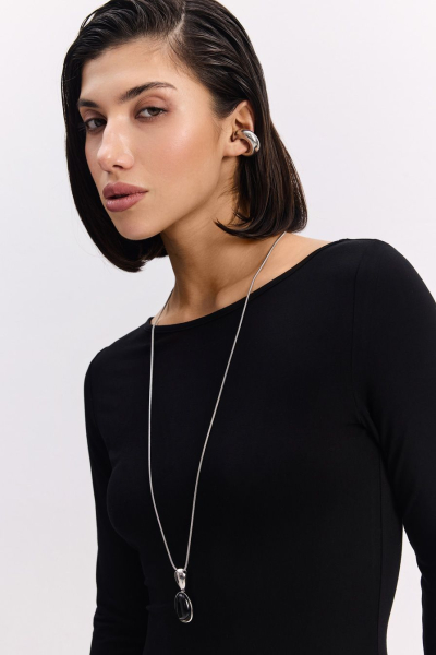 Платье из смесовой вискозы TOPTOP, цвет: Черный, TT.012.16907.900 купить онлайн