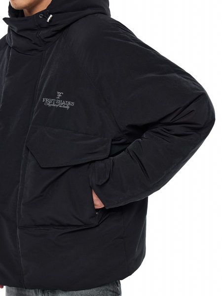 Пуховик FRHT Shades FRHT&OUT OF REACH, цвет: black, DJSHDSBLK купить онлайн