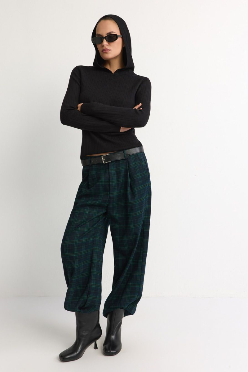 Джемпер из смесовой вискозы TOPTOP, цвет: Черный, TT.050.15638.900 купить онлайн